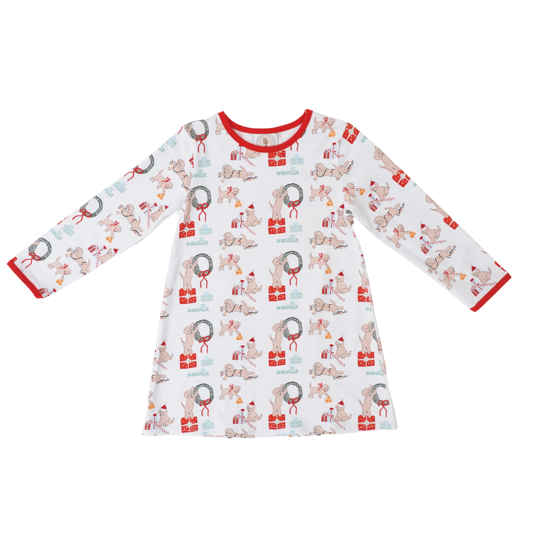 Santa Paws Susie Swing LS Dress