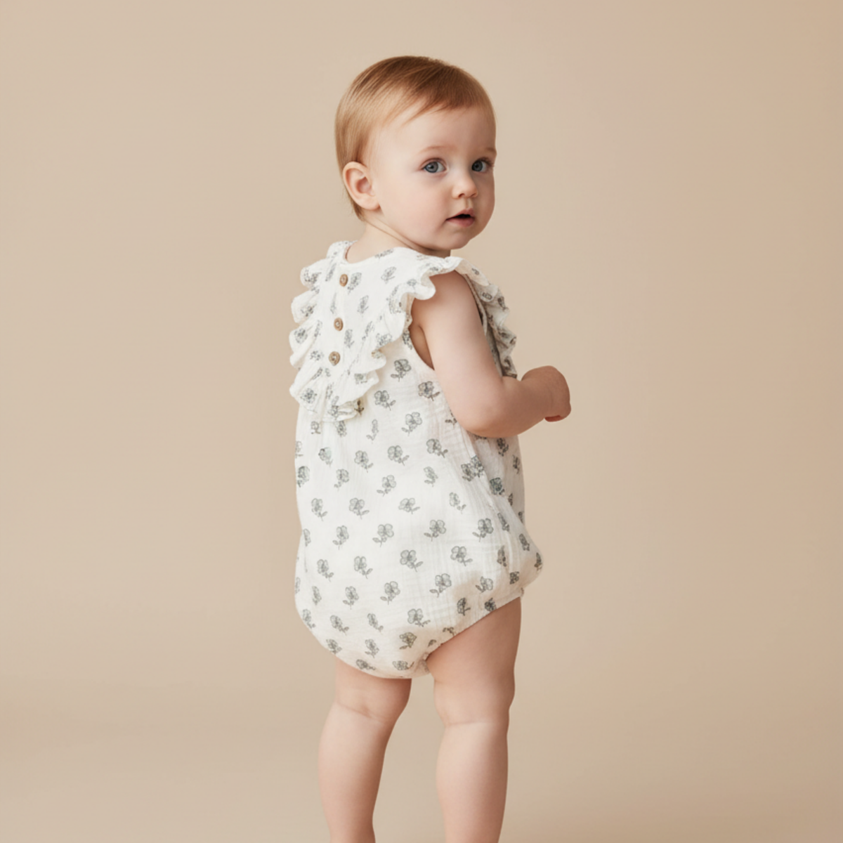 Poppy Organic Ruffle Bubble