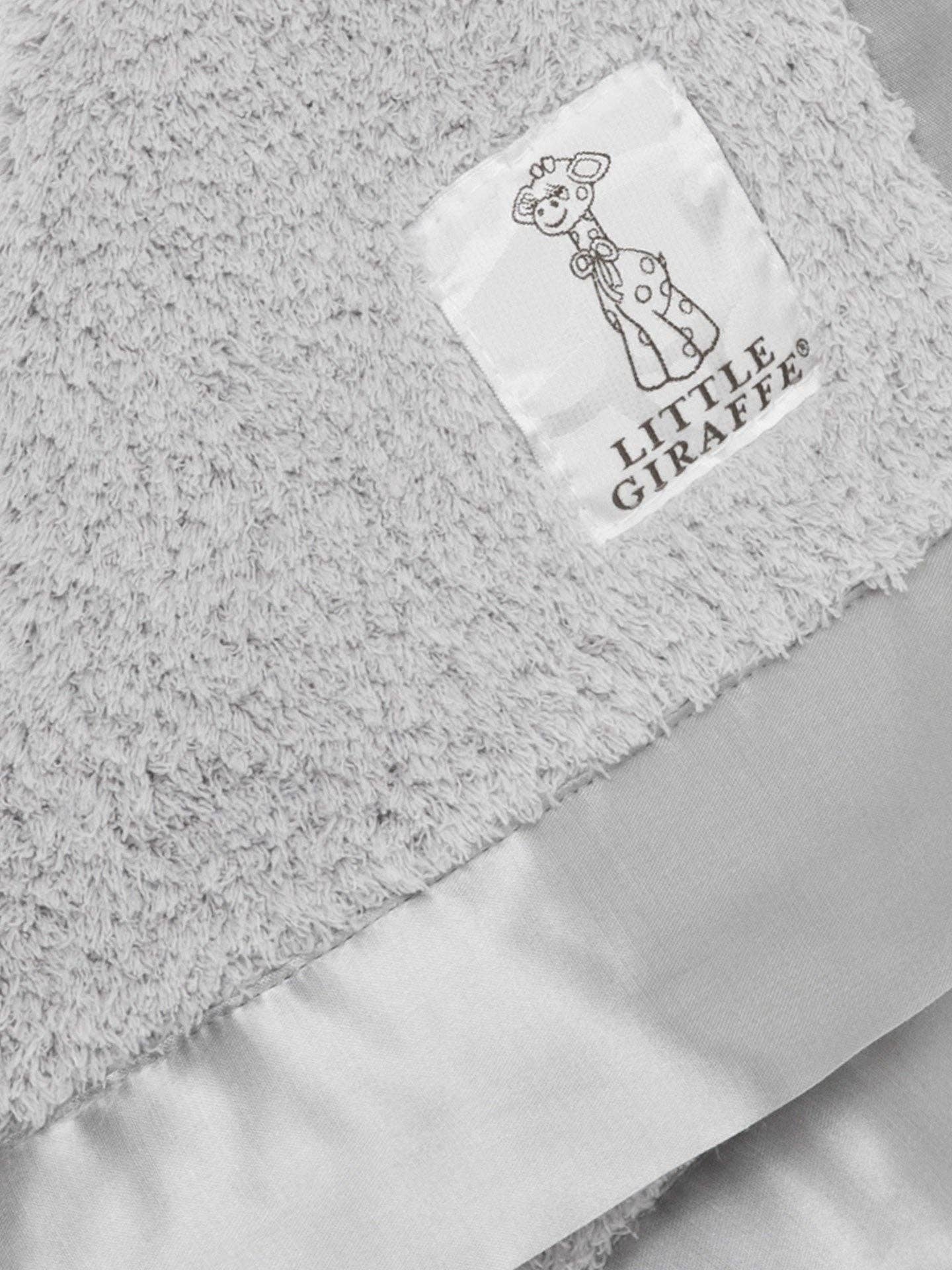 Chenille Blanky: Blue