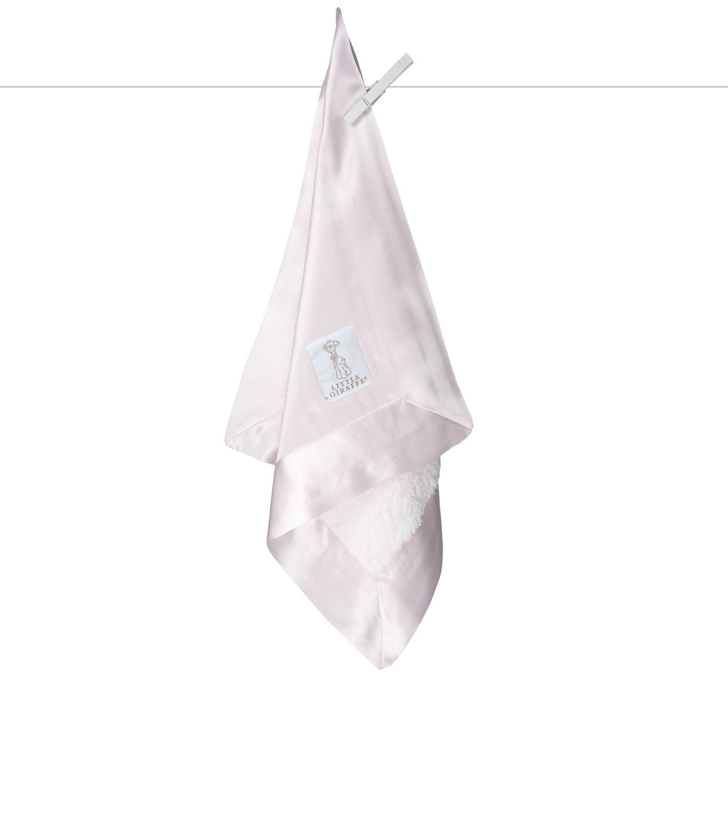 Chenille Satin™ Blanky: Pink