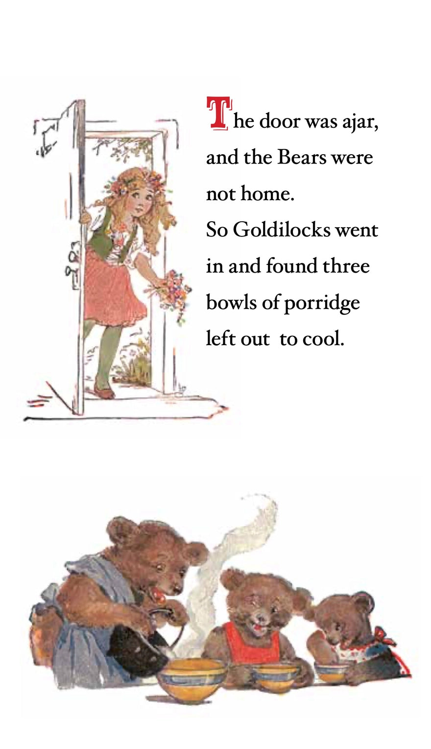 Three Bears Vintage Book