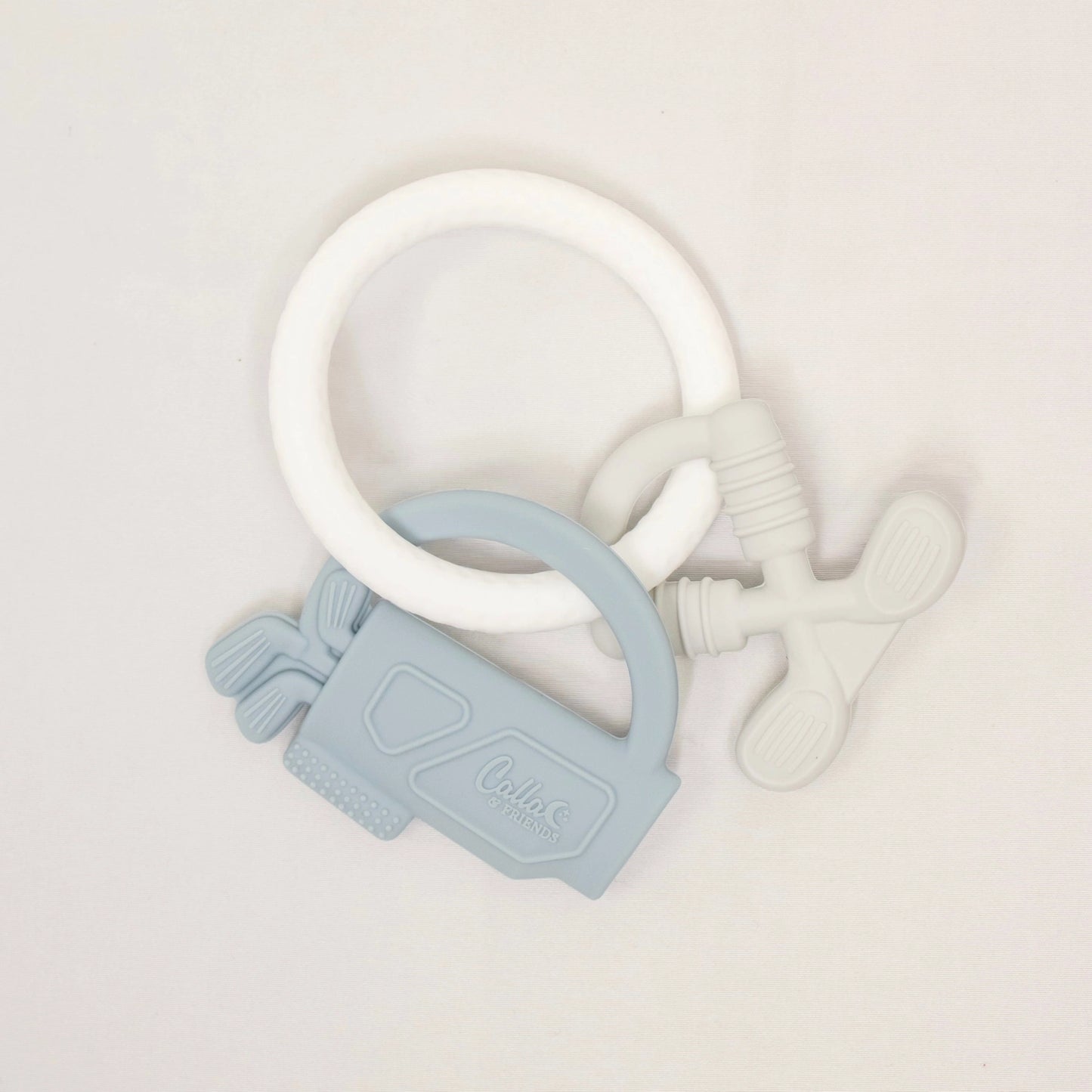 Tee Time Golf Silicone Teether