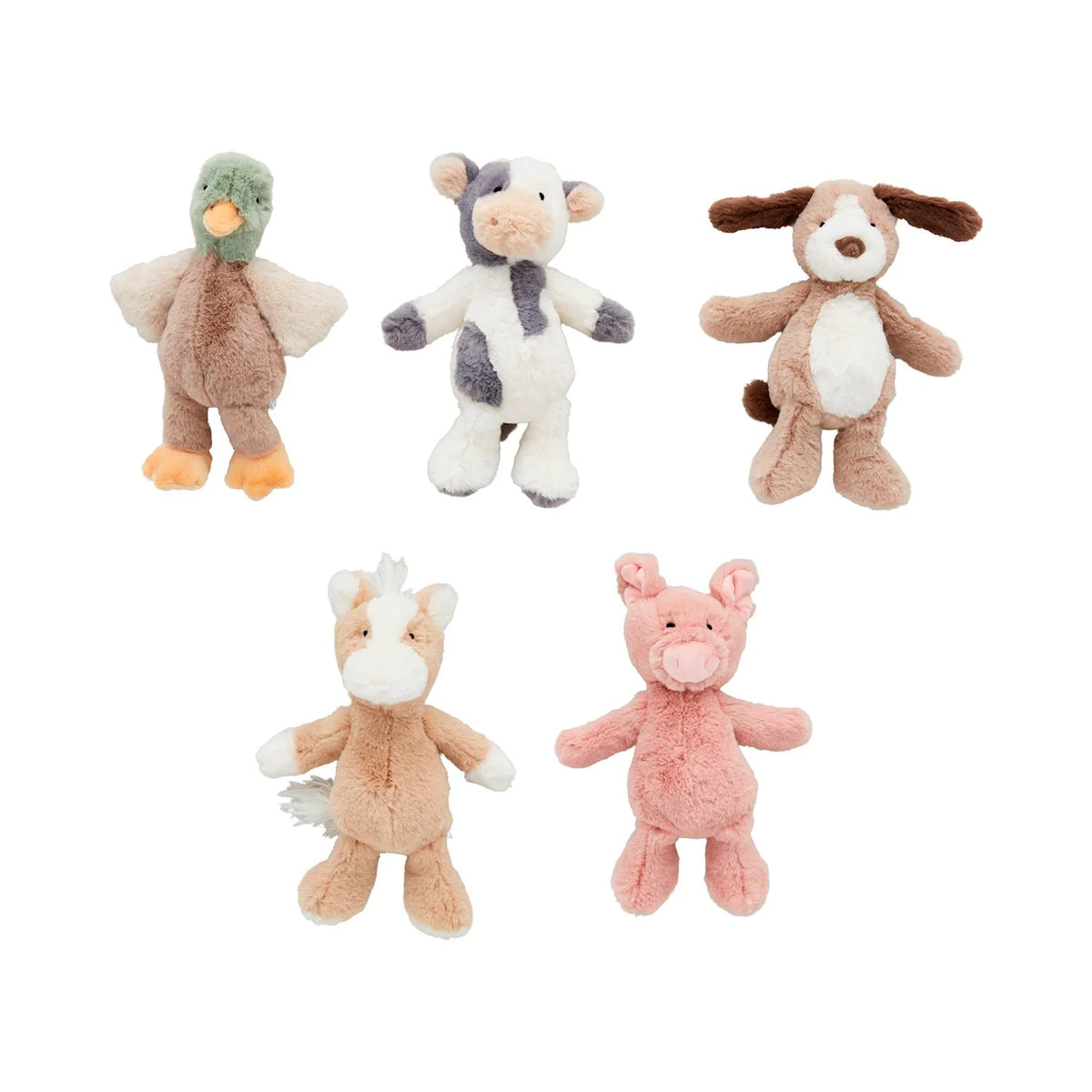 Farm Baby Raddle Farm Plush Rattle – Belli Bambini