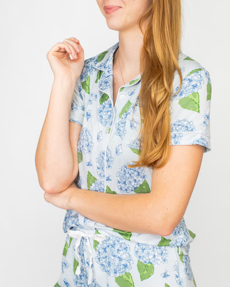 Ladies Hydrangea Pj Set
