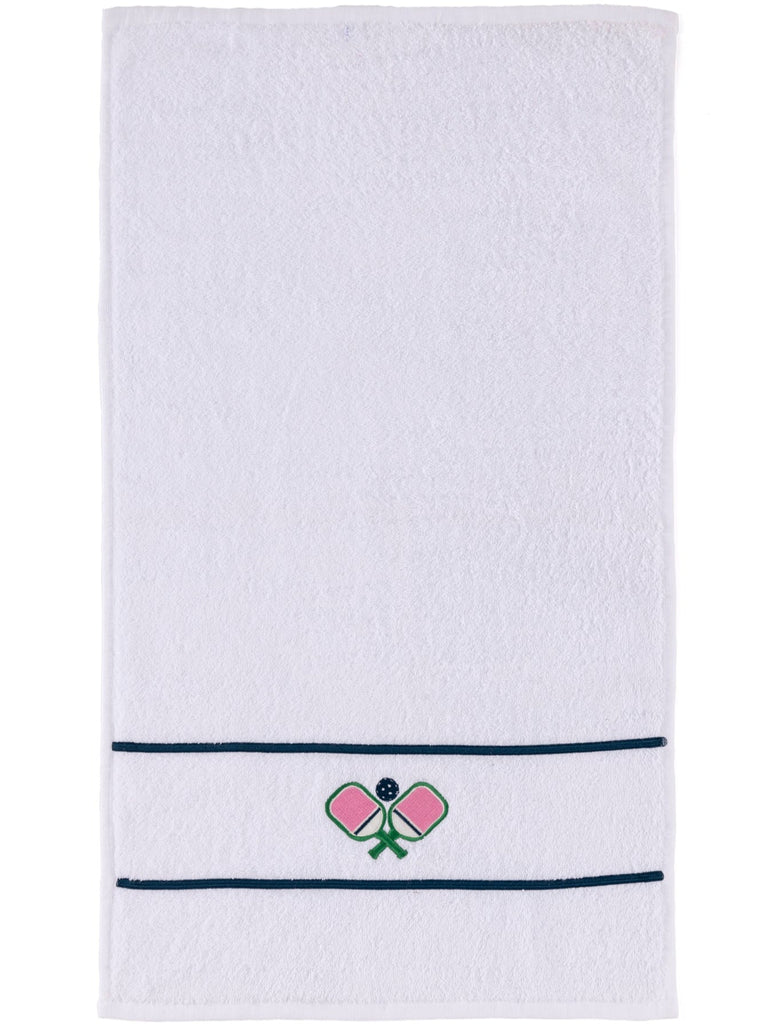 White Pickleballer Towel