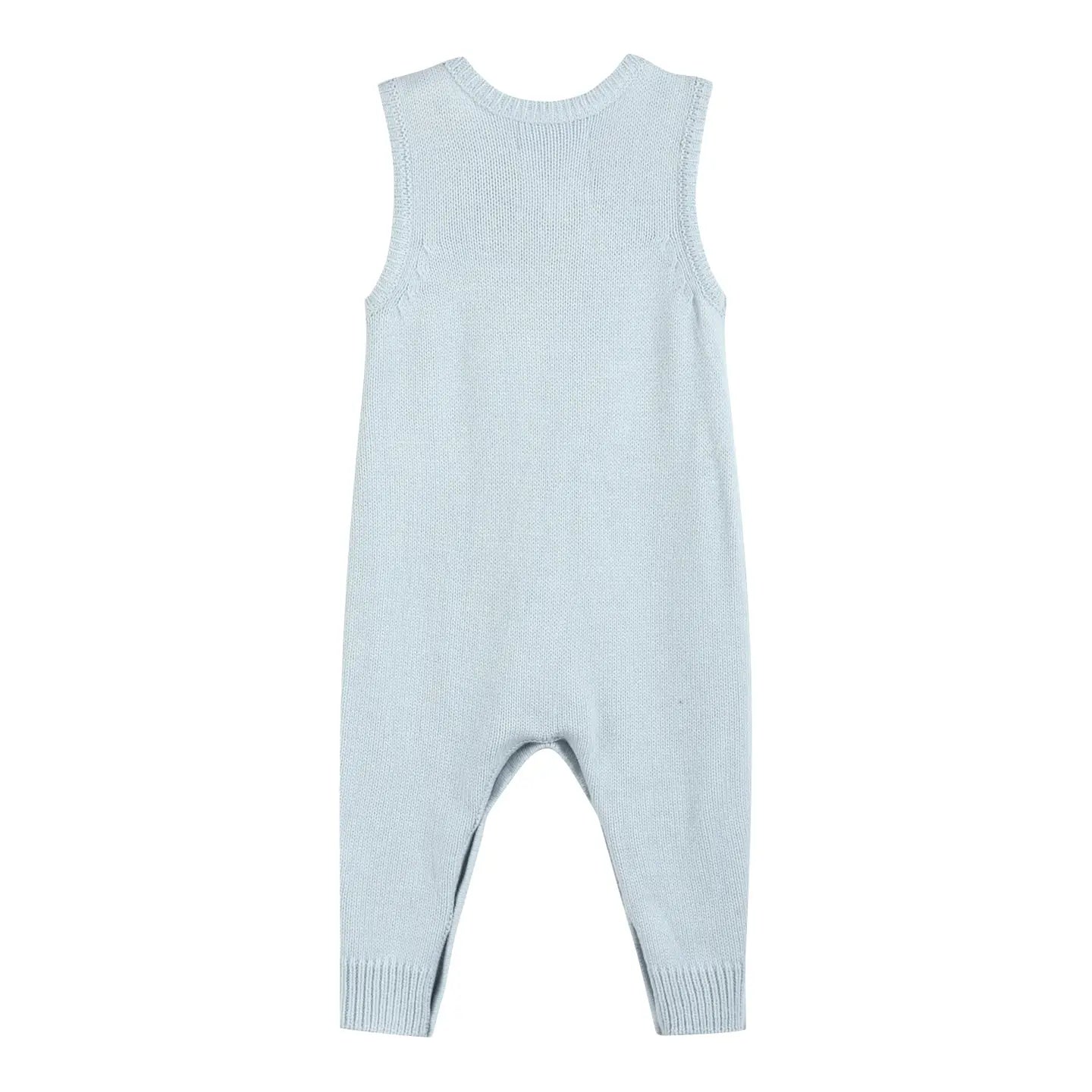 Light Blue Santa Romper