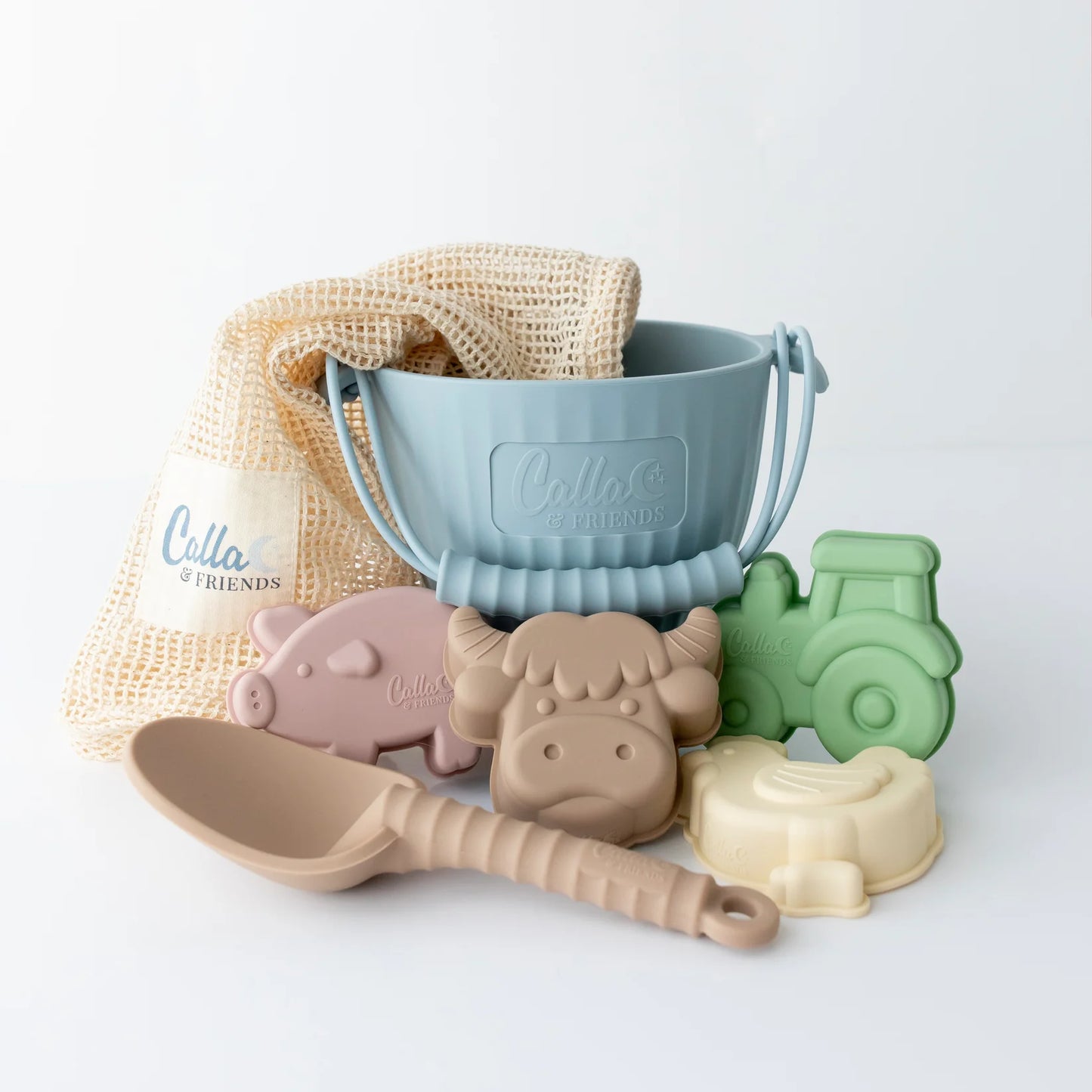 Hazel’s Farm Silicone Beach Toy Set