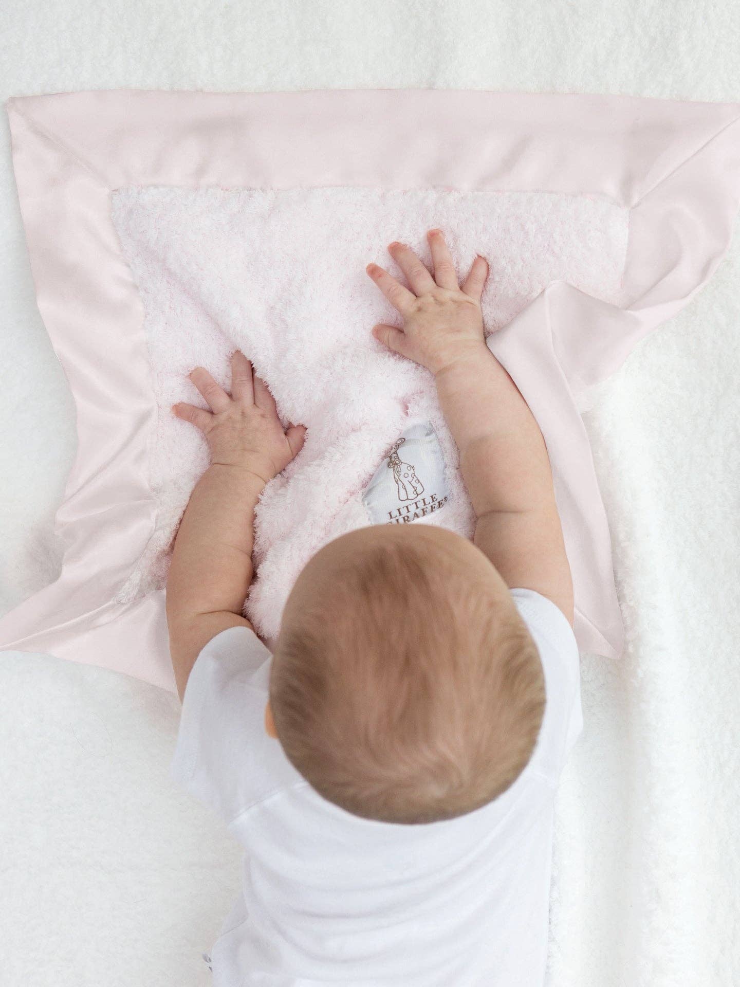 Chenille Blanky: Pink