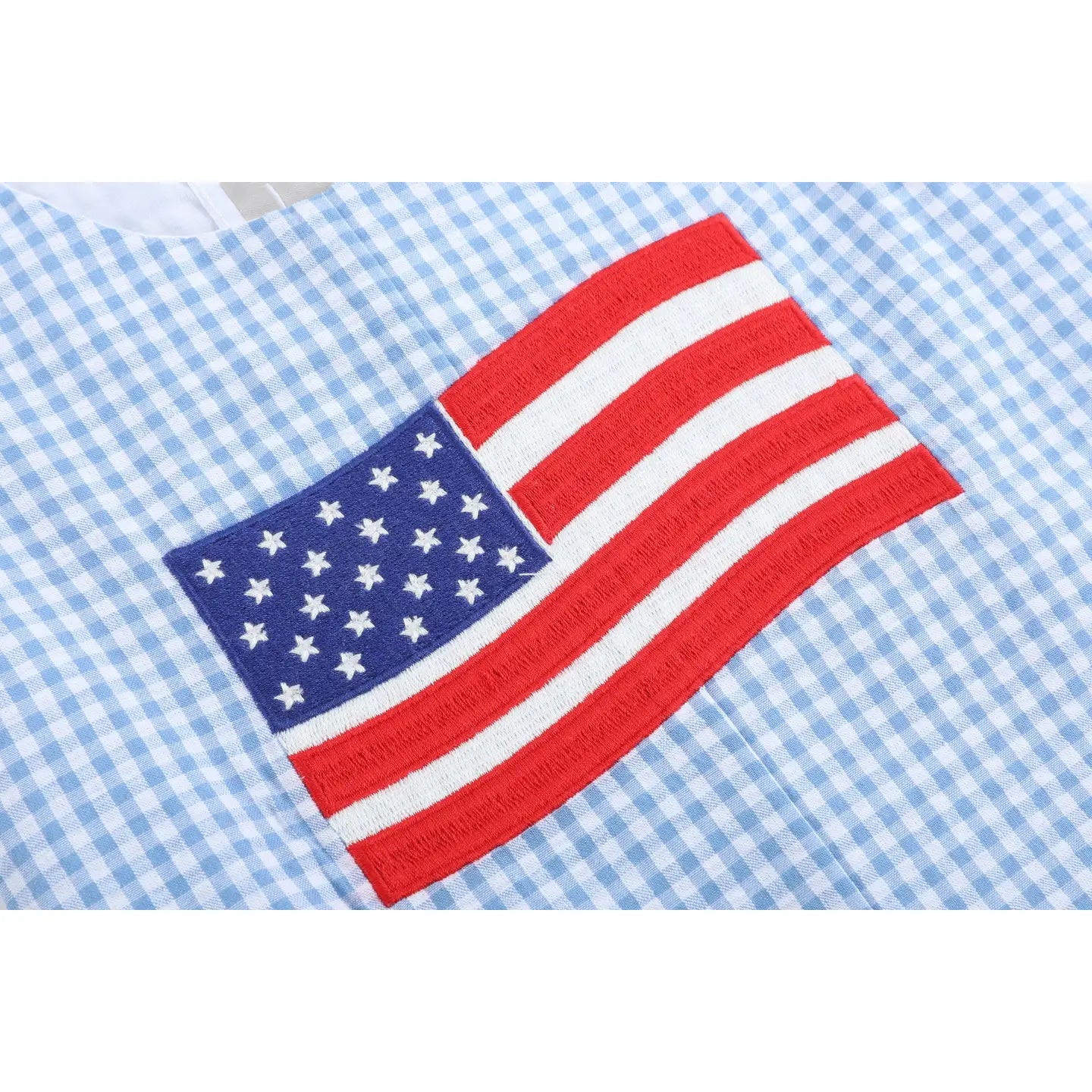 USA Flag Pocket Shortall
