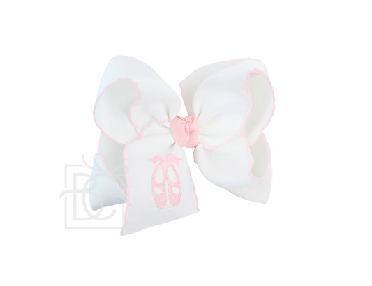 Pink Ballet Shoe Bow