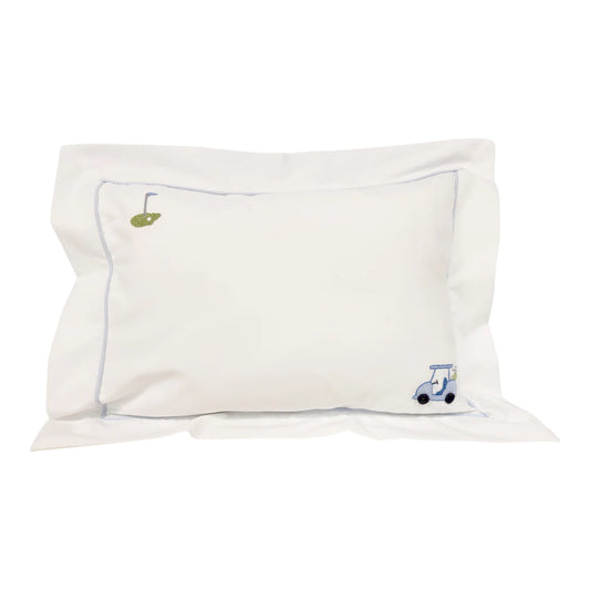 Blue Golf Pillowcase