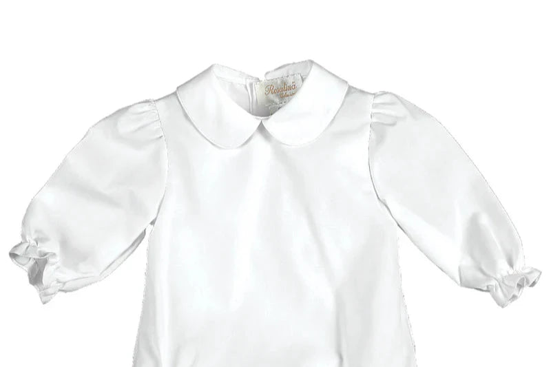 White LS PeterPan Blouse