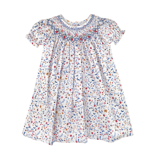 Floral Smocked Dress