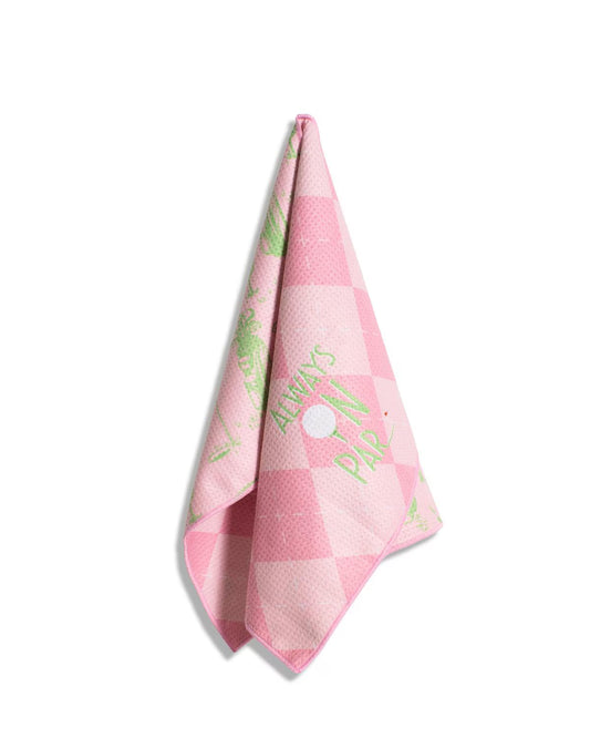 On Par Waffle Sports Towel