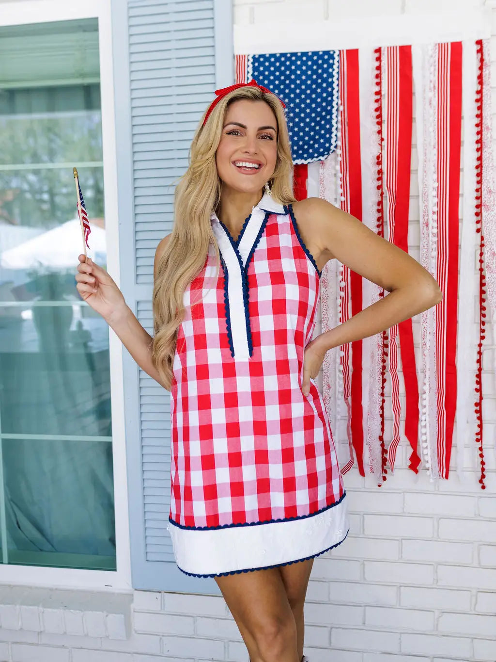Americana Picnic Sundress