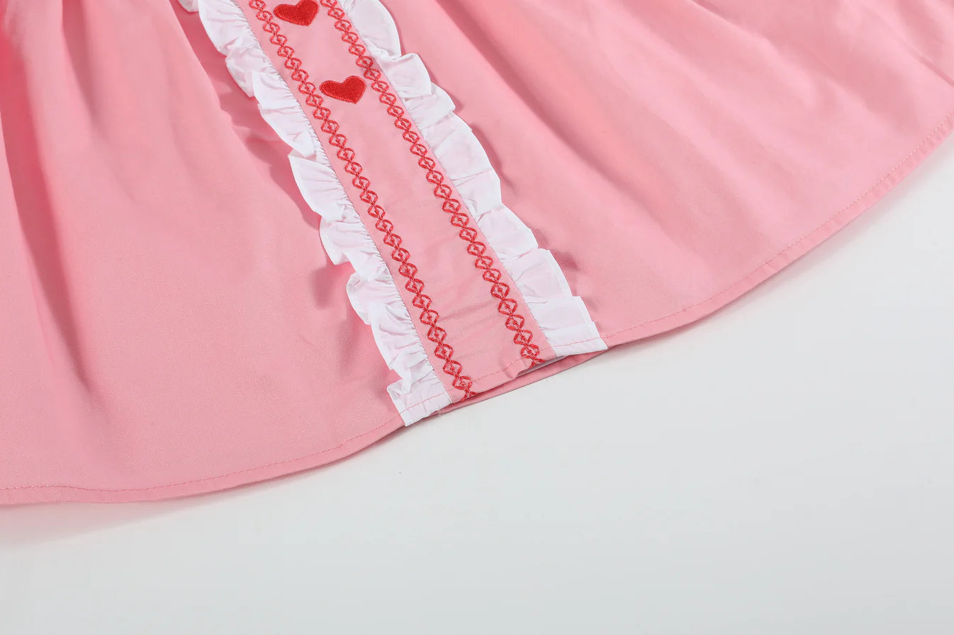 Pink & Red Heart Dress