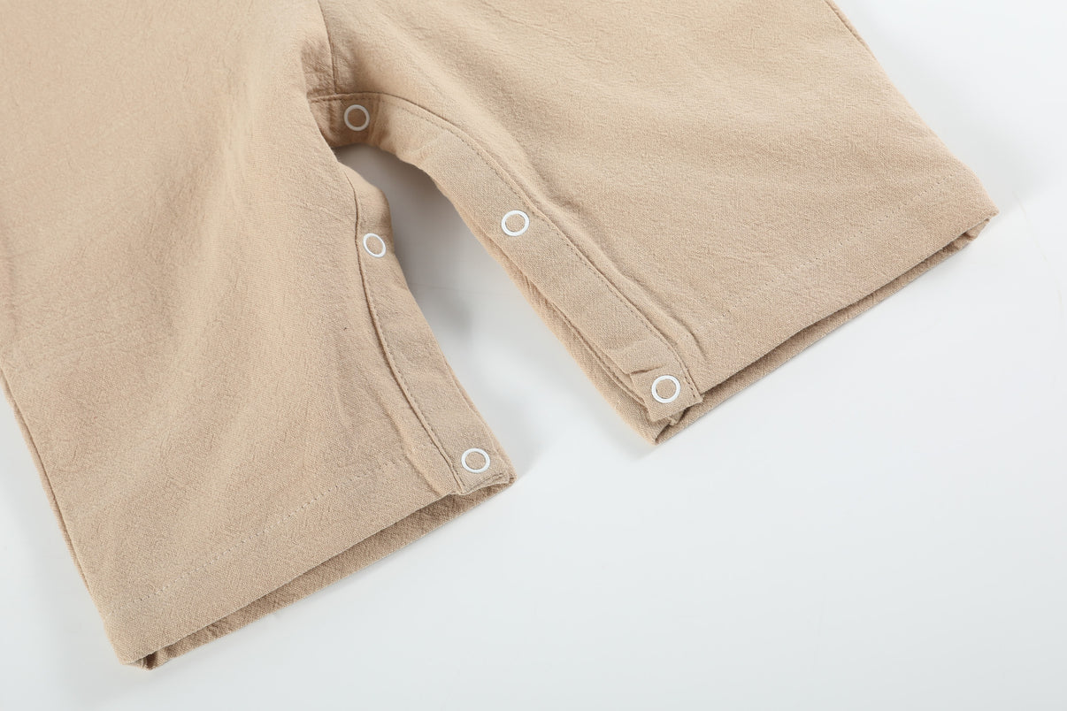 Big Mouth Bass Smocked Overalls