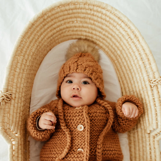 Aspen Pecan Cable Hat