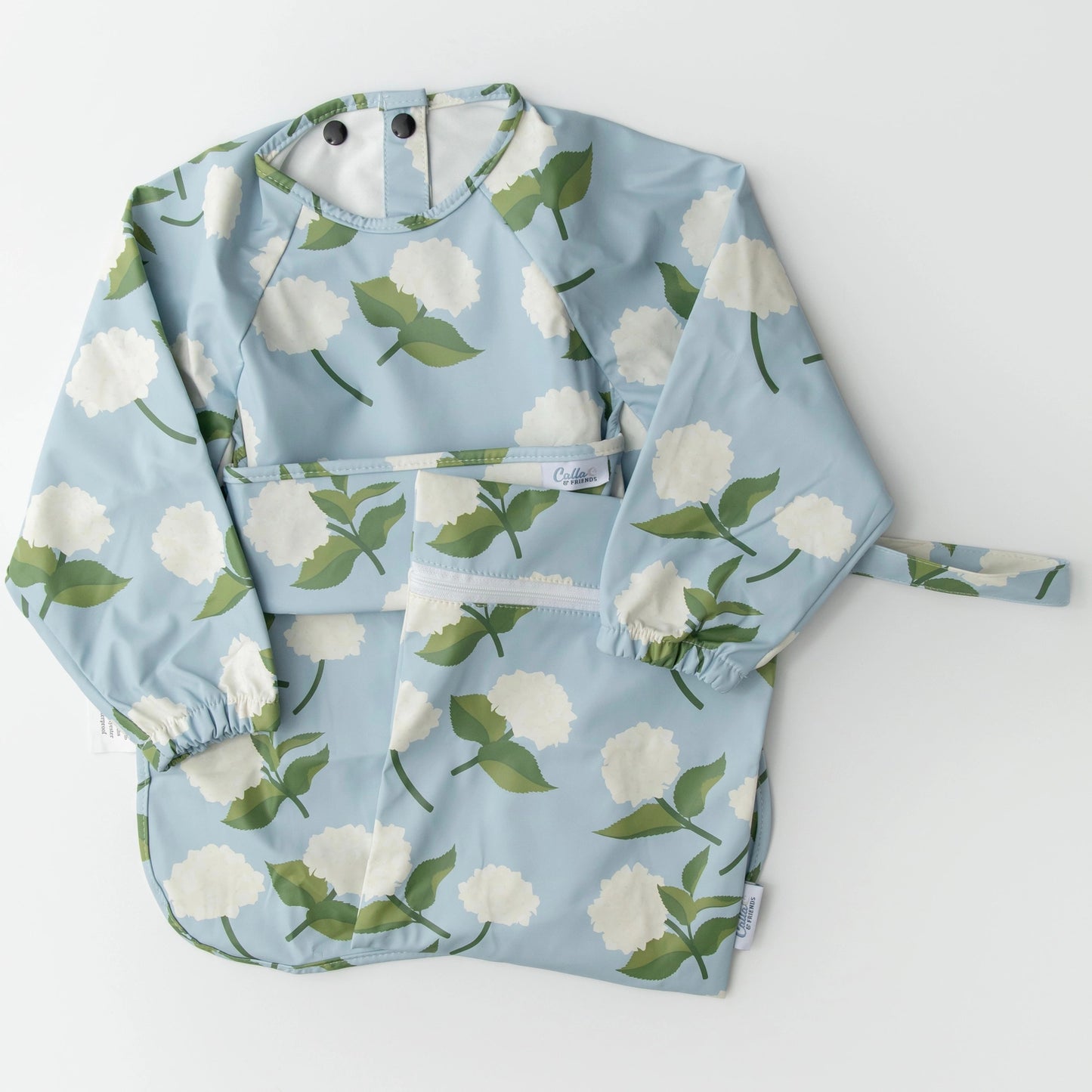 Hydrangeas Bib