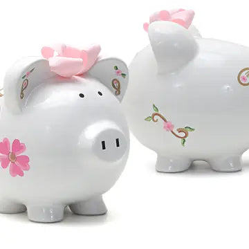 Pailsey's & Flowers Piggy Bank