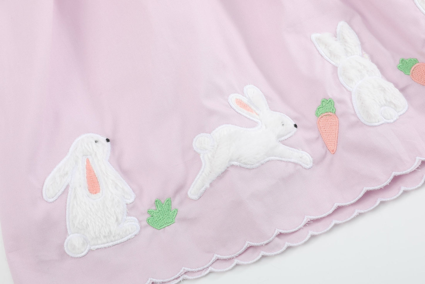 Light Purple Bunny & Flowers Dress