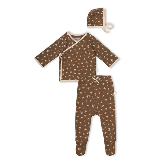 Primrose Organic Kimono & Footed Set
