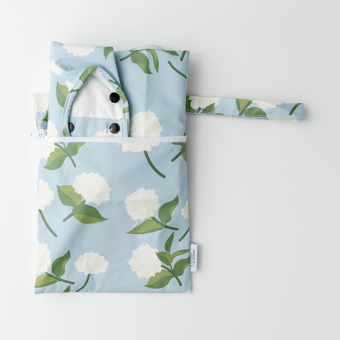 Hydrangeas Bib