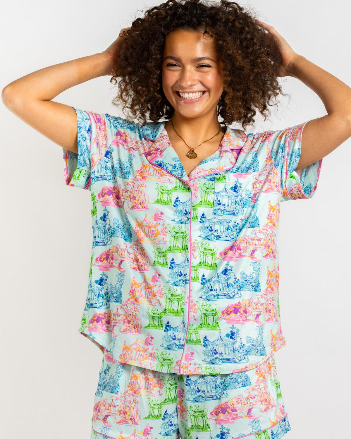 Maya SS Short Sleep Set