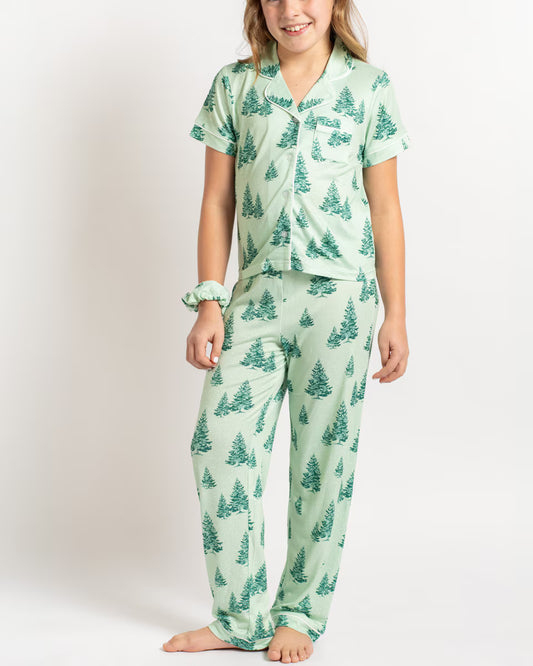3PC Evergreen Farm Sleep Pants