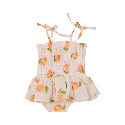 Peaches Smocked Bubble Skirted