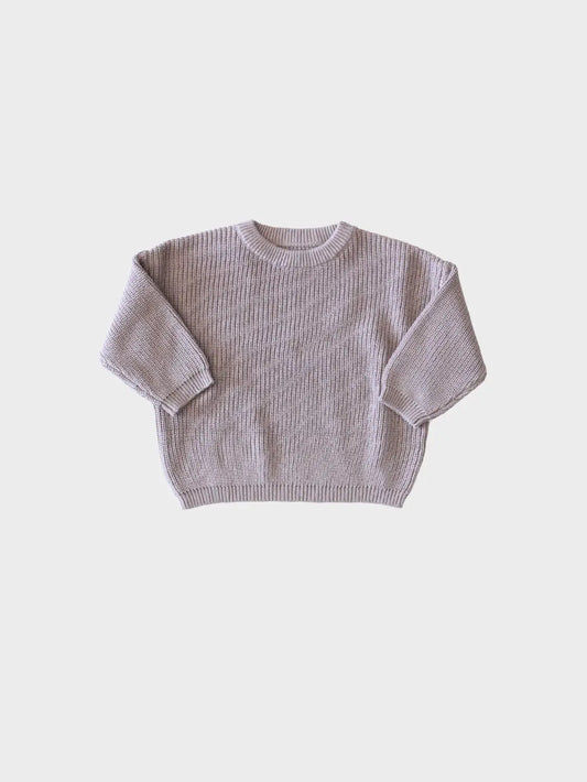 Lilac Chunky Sweater
