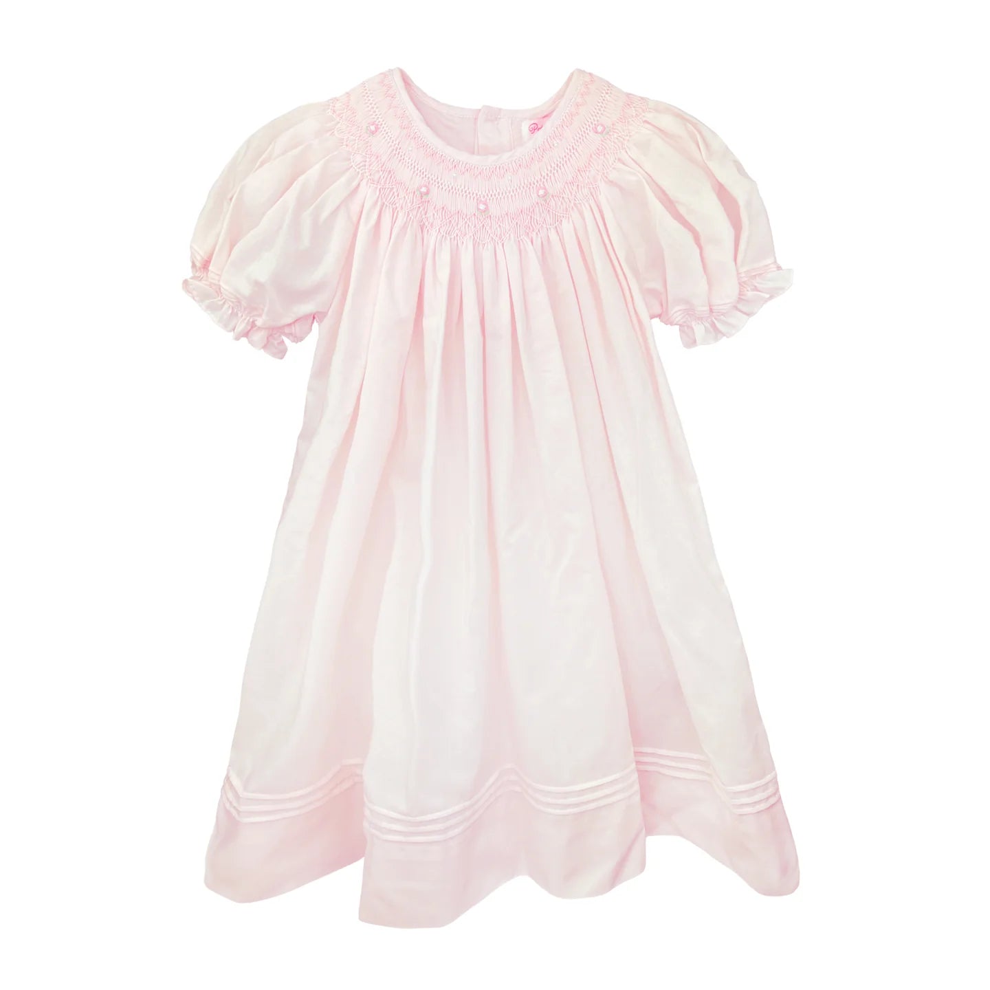 Pink Smock Daygown