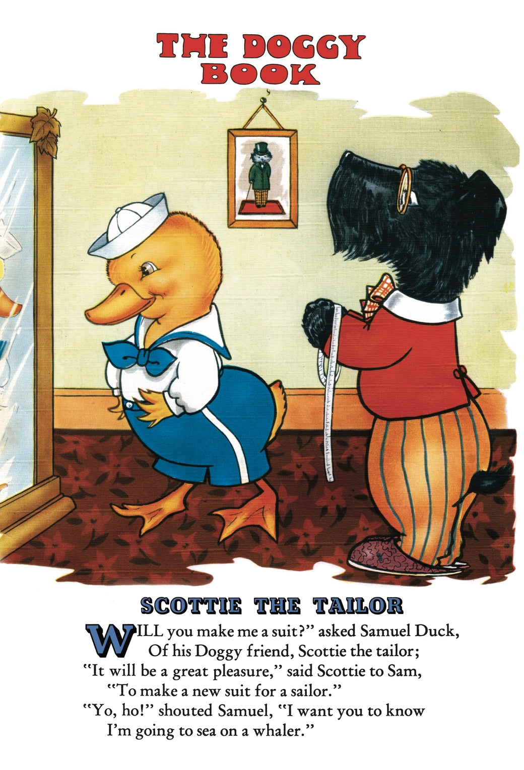 Doggy Book Vintage Book