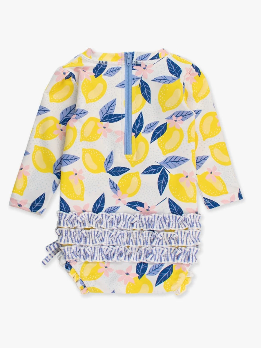 Lemon Capri Rashguard 1Pc
