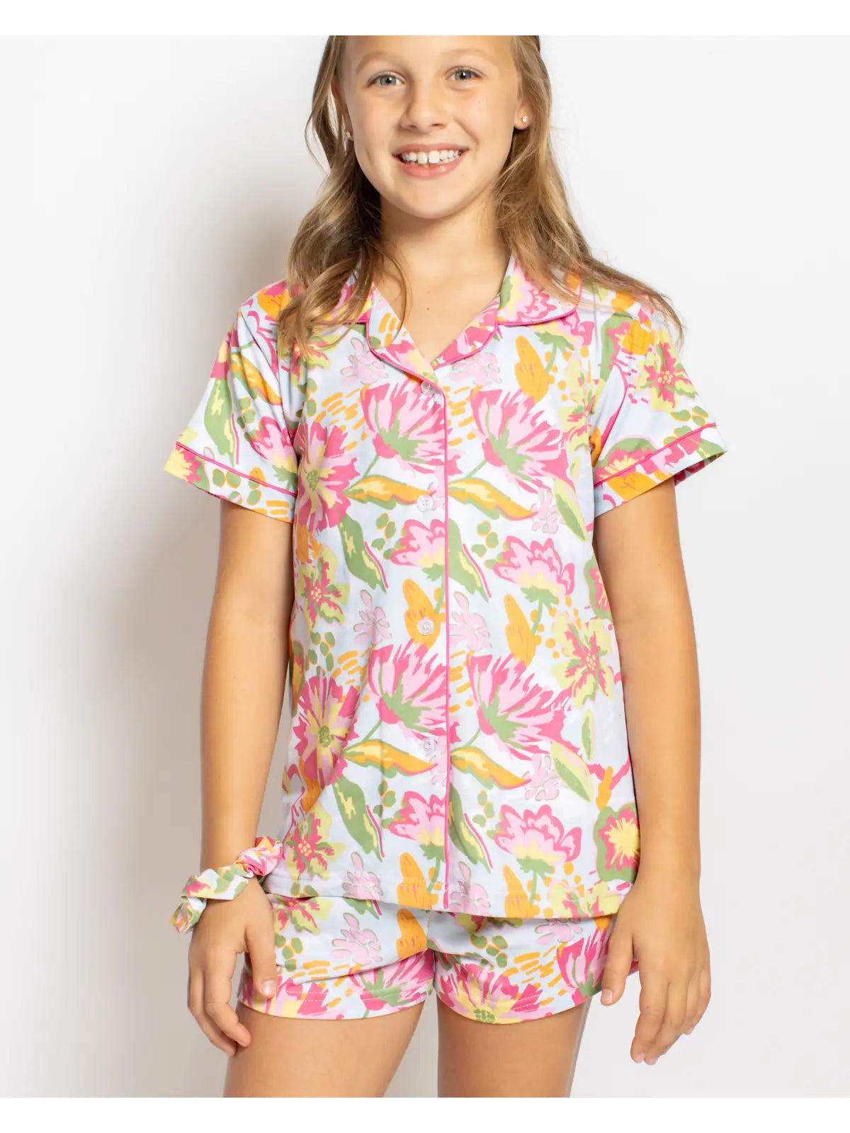 Short Summer Bouquet PJ Set