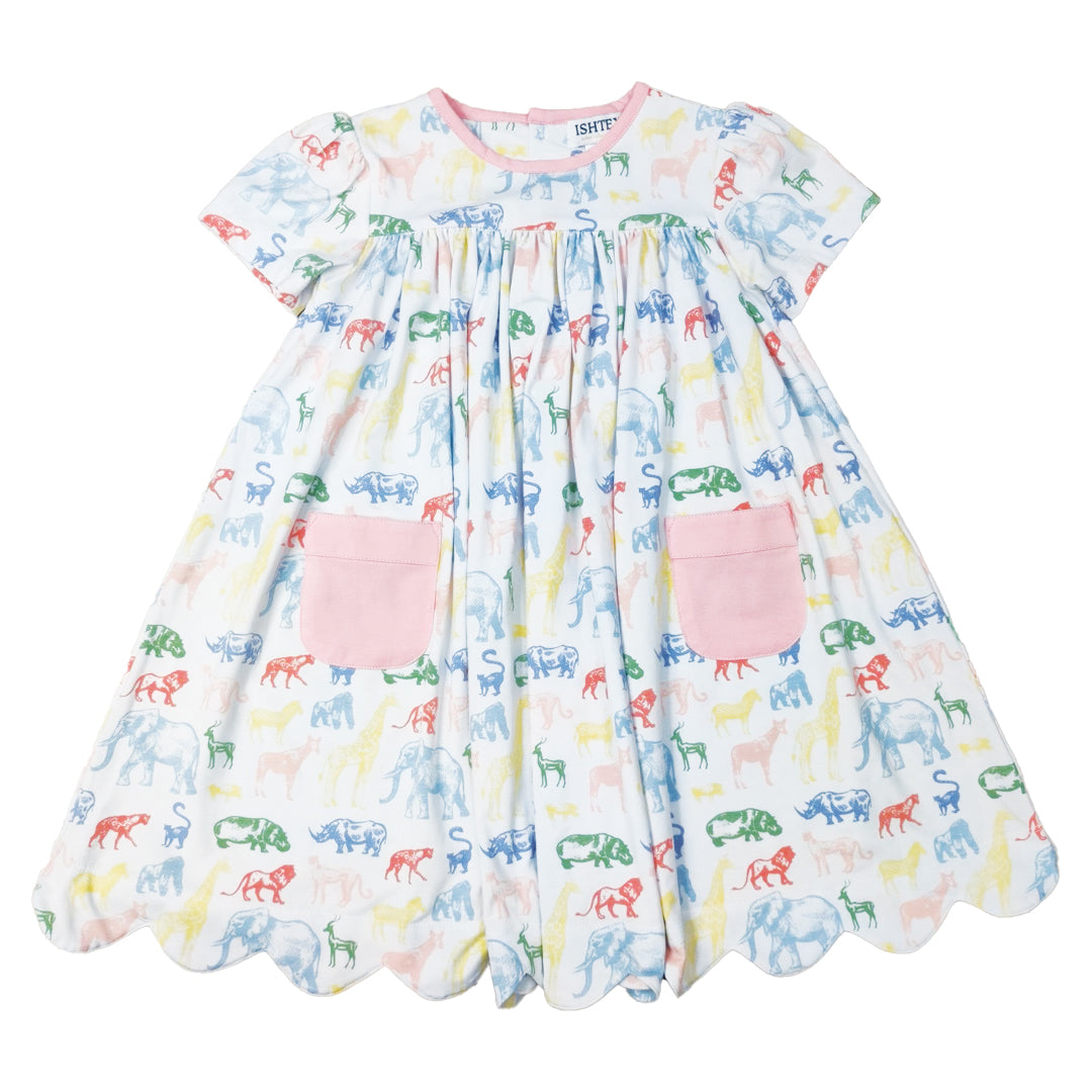 Zoo Friends Girl Dress