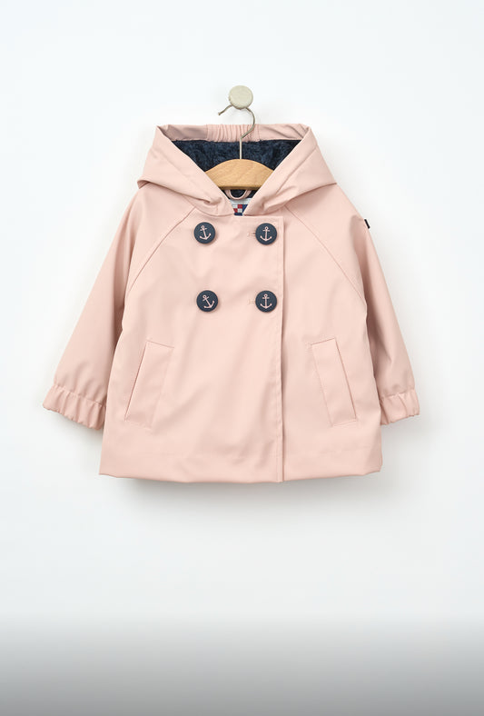 Double Button Fleece ROS Raincoat