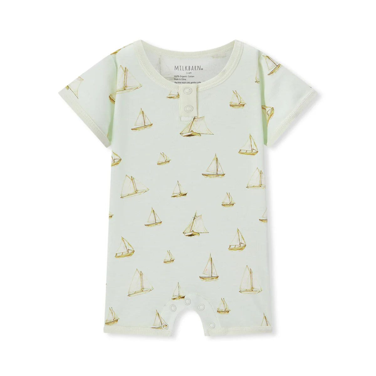 Sailboat Melody Organic Shortall