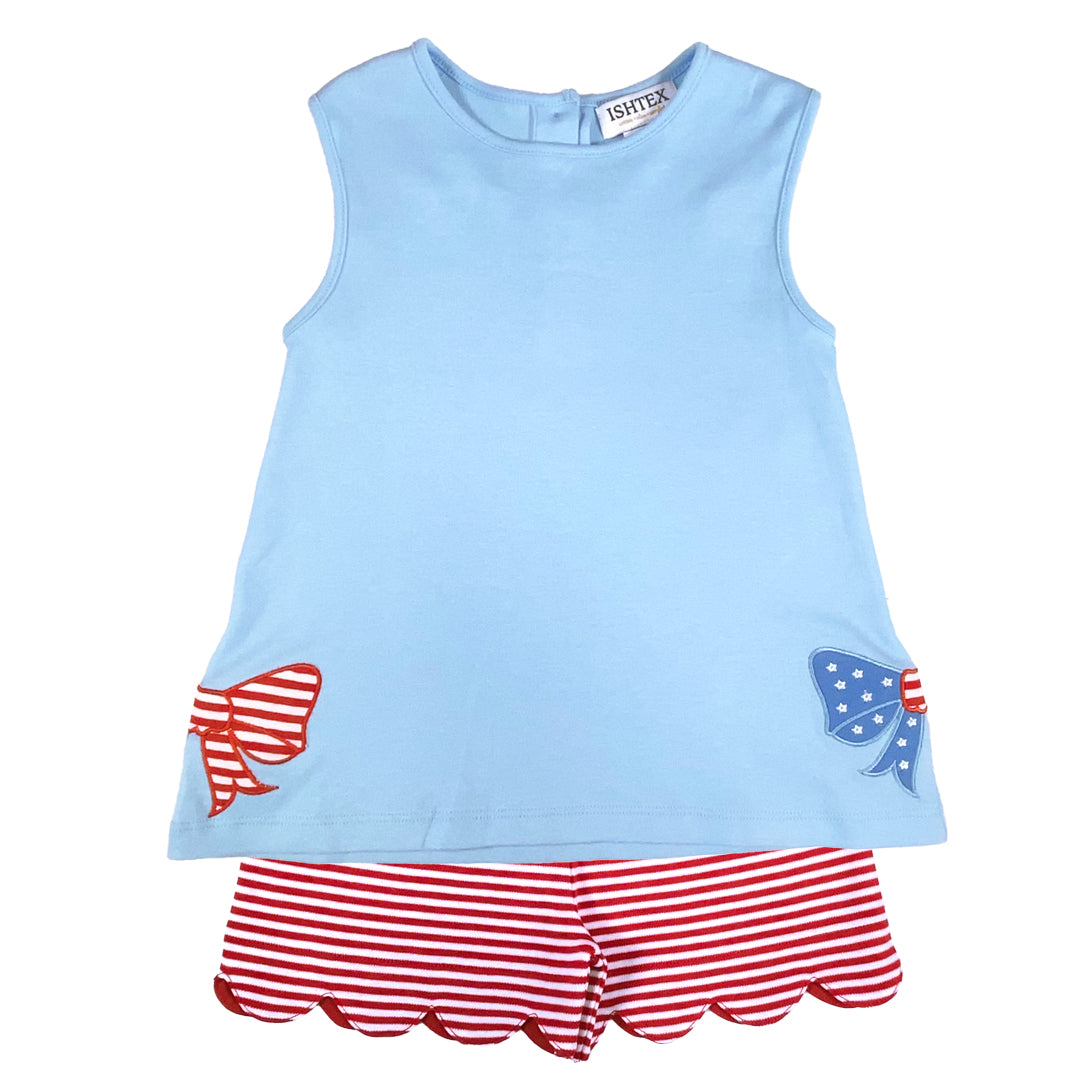 Bow Short Set