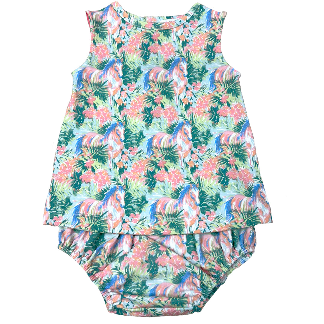 Horse Infant Dress Set