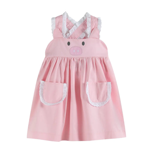 Pink & Lace Piggy Dress