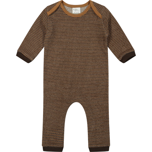 Sill Brown Stripe Sweat Suit