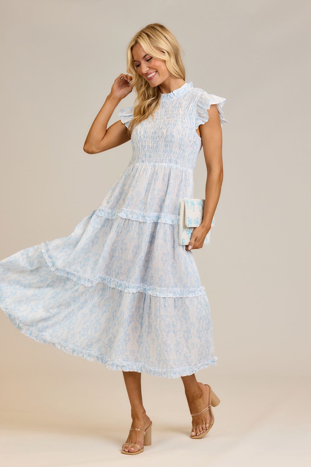 Dorian Bl Midi Dress