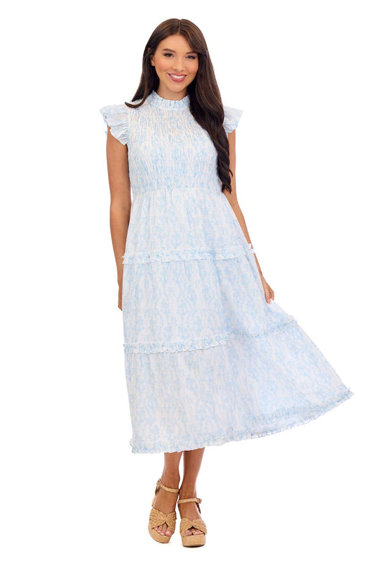 Dorian Bl Midi Dress