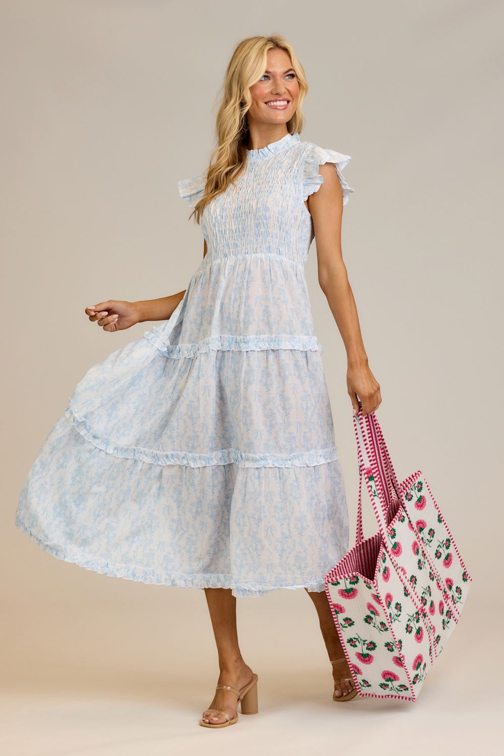 Dorian Bl Midi Dress