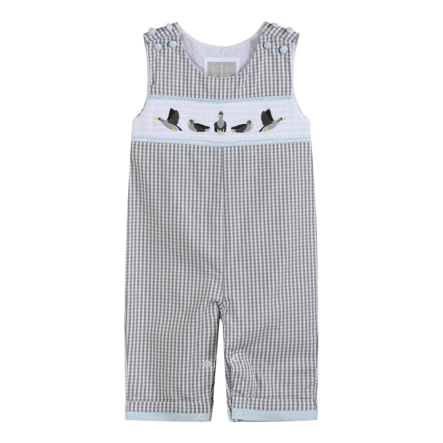Light Gray Mallard Smock O'All