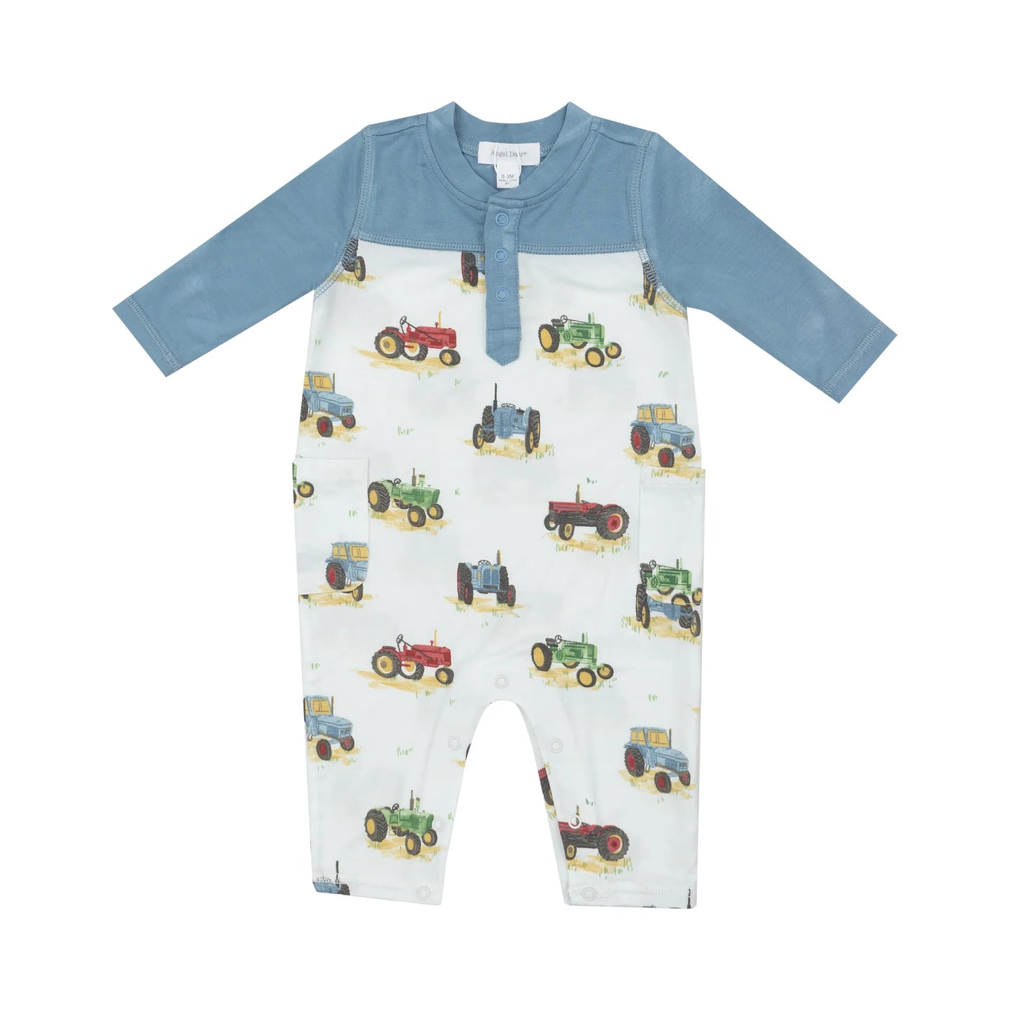 Vintage Tractors Romper