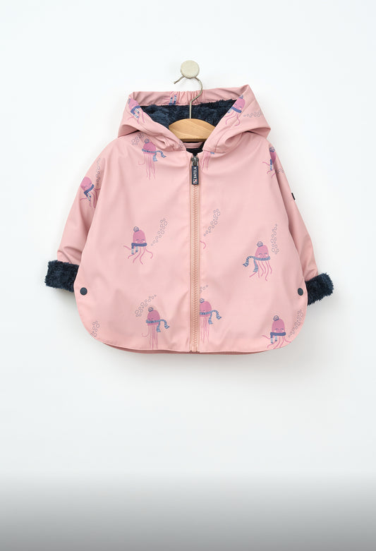 JEL Seagulls Fleece Hooded Coat