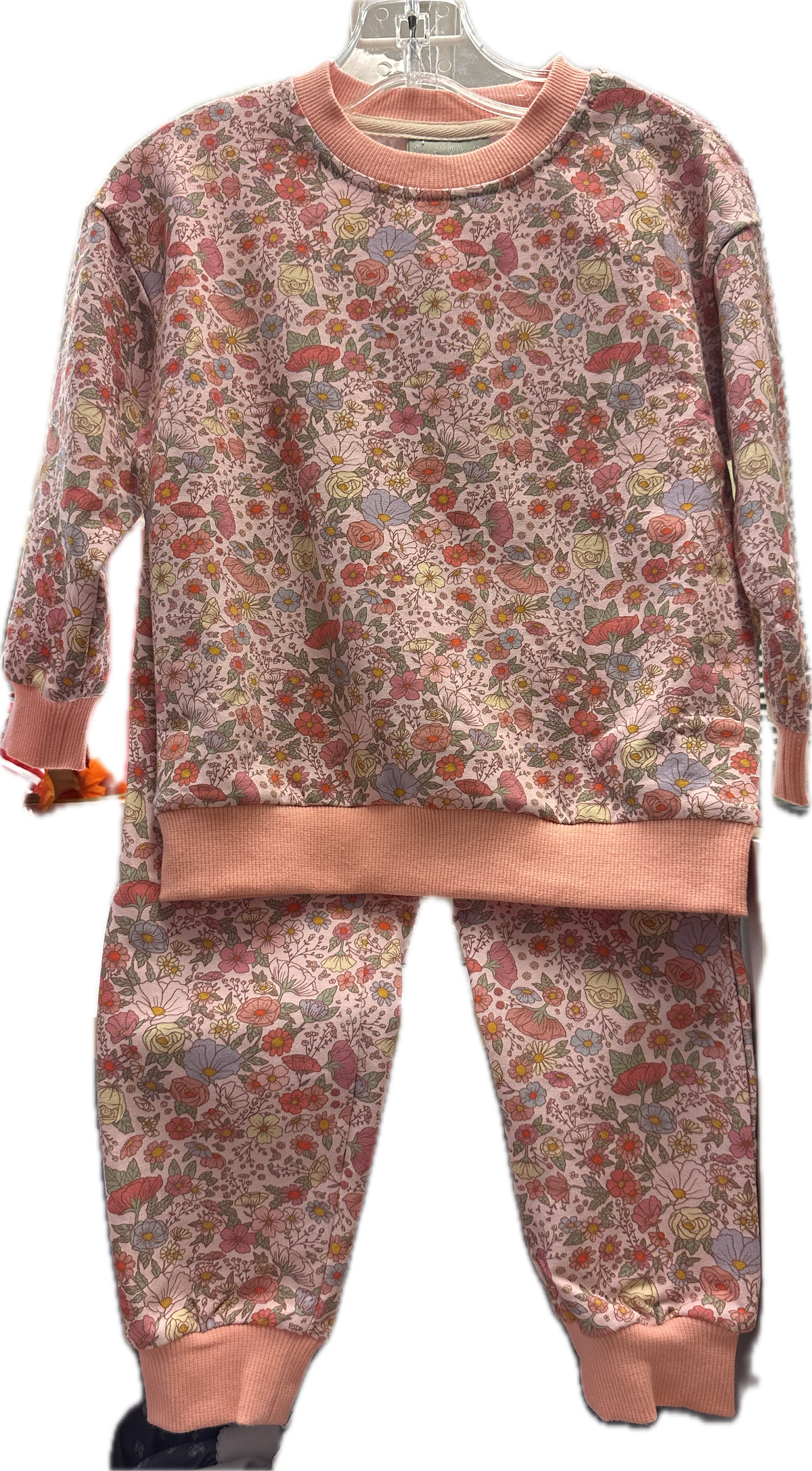 Persimmon Floral Jogger Set