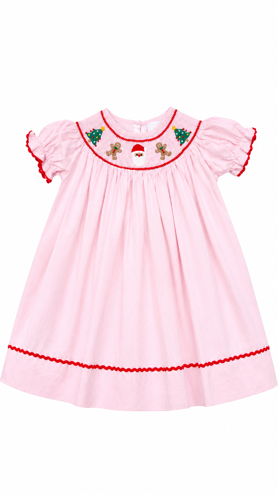 Pk Christmas Smock Dress